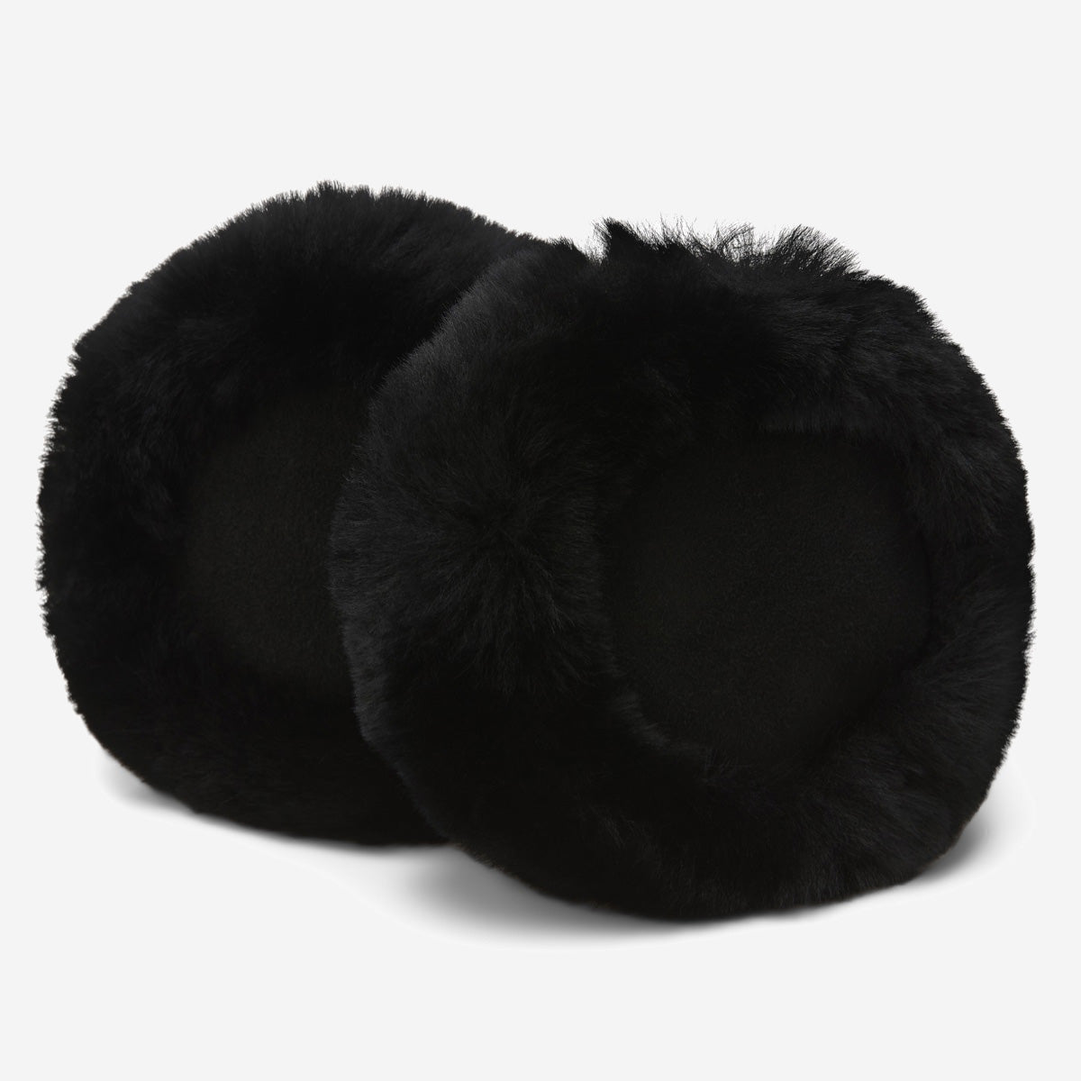 Nathaly (black) – warm and stylish earmuffs from natural sheepskin and suede - Schwartz & von Halen - EU - 4