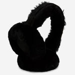 Nathaly (black) – warm and stylish earmuffs from natural sheepskin and suede - Schwartz & von Halen - EU - 2