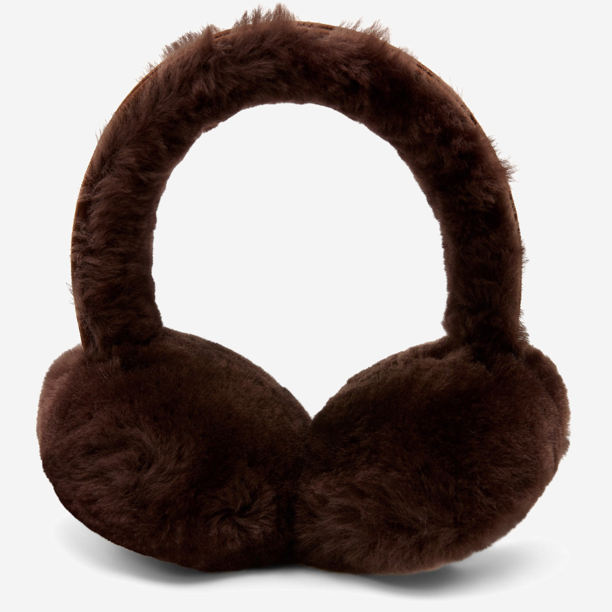 Nathaly (brown) – warm and stylish earmuffs from natural sheepskin and suede - Schwartz & von Halen - EU - 3
