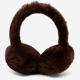 Nathaly (brown) – warm and stylish earmuffs from natural sheepskin and suede - Schwartz & von Halen - EU - 3