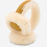 Nathaly (camel) – warm and stylish earmuffs from natural sheepskin and suede - Schwartz & von Halen - UK - 2