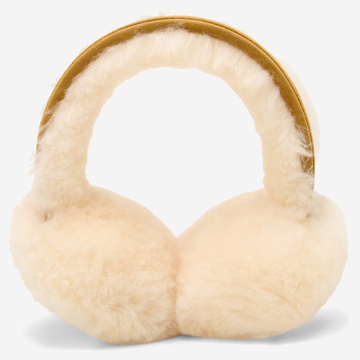 Nathaly (camel) – warm and stylish earmuffs from natural sheepskin and suede - Schwartz & von Halen - UK - 3