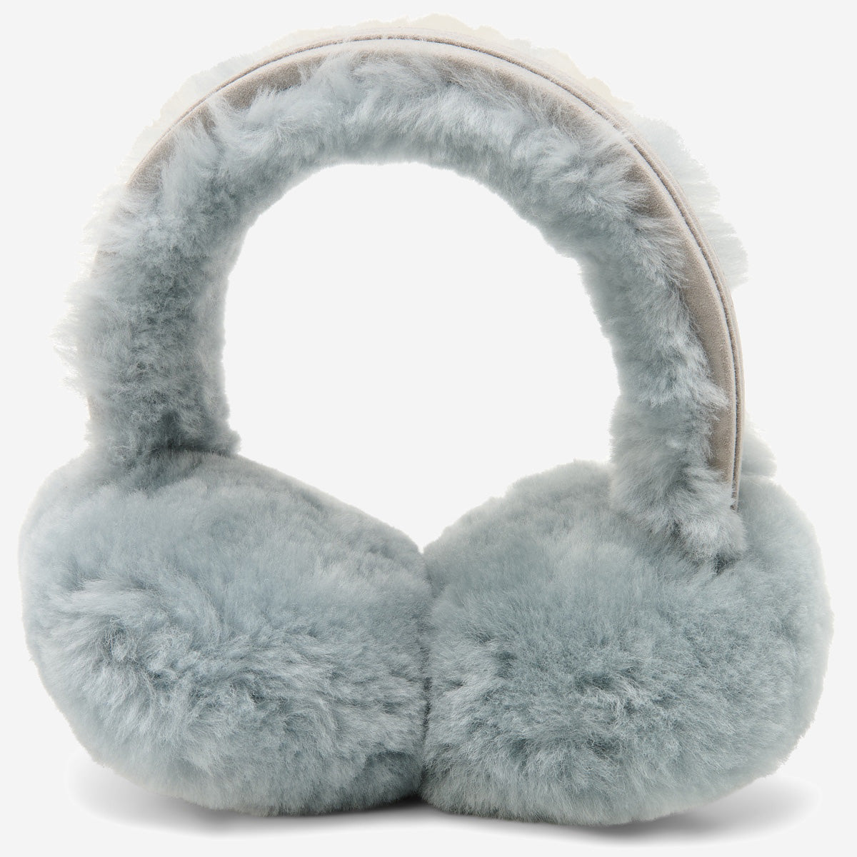 Nathaly (grey) – warm and stylish earmuffs from natural sheepskin and suede - Schwartz & von Halen - EU - 3