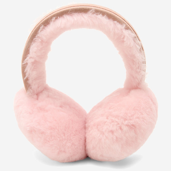 Nathaly (pink) – warm and stylish earmuffs from natural sheepskin and suede - Schwartz & von Halen - EU - 3