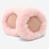 Nathaly (pink) – warm and stylish earmuffs from natural sheepskin and suede - Schwartz & von Halen - EU - 4