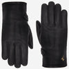 Rogan (black) - Robust men's deerskin gloves with warm PrimaLoft® lining