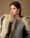 Rosemary Mid-forearm (taupe) - Women's lambskin leather gloves with silk lining & touchscreen feature