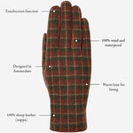 Rosie - sheepskin leather gloves with fleece lining & touchscreen feature  - Schwartz & von Halen - US - 10