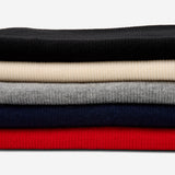 Charlie (navy blue) - premium scarf made of soft Merino wool (unisex) - Schwartz & von Halen - EU - 8