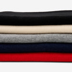 Charlie (black) - premium scarf made of soft Merino wool (unisex) - Schwartz & von Halen - EU - 5