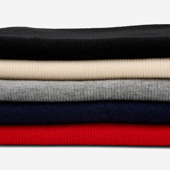 Charlie (cream) - premium scarf made of soft Merino wool (unisex) - Schwartz & von Halen - US - 8