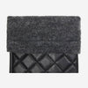 Smith (black) - sheepskin leather gloves with snaps & touchscreen feature - Schwartz & von Halen - US -   3
