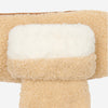 Sophia (beige) - suede teddy mittens with warm faux fur lining  - Schwartz & von Halen - US - 3