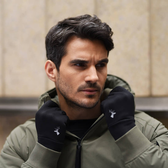Spyder – activity gloves with fleece lining & touchscreen feature  - Schwartz & von Halen - US - 7