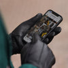 Harvey (black) - goatskin leather gloves with luxurious wool lining & touchscreen feature - Schwartz & von Halen - US - 6