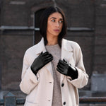 Leren Handschoenen Dames - Cashmere - Touchscreen – Premium Leren Handschoenen – Designed in Amsterdam – Schwartz & von Halen® - 8