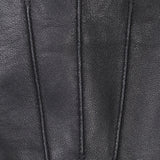 Lily (black) - sheepskin leather gloves with warm fleece lining & touchscreen feature  - Schwartz & von Halen - US - 4